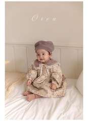 オーレン / oren / ブリエルパディングワンピース / 韓国子供服 / ベビー / 26winter〖取寄〗*S~L*