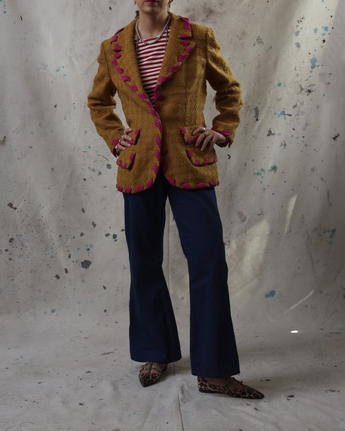 1980's Valentino / Tweed Jacket