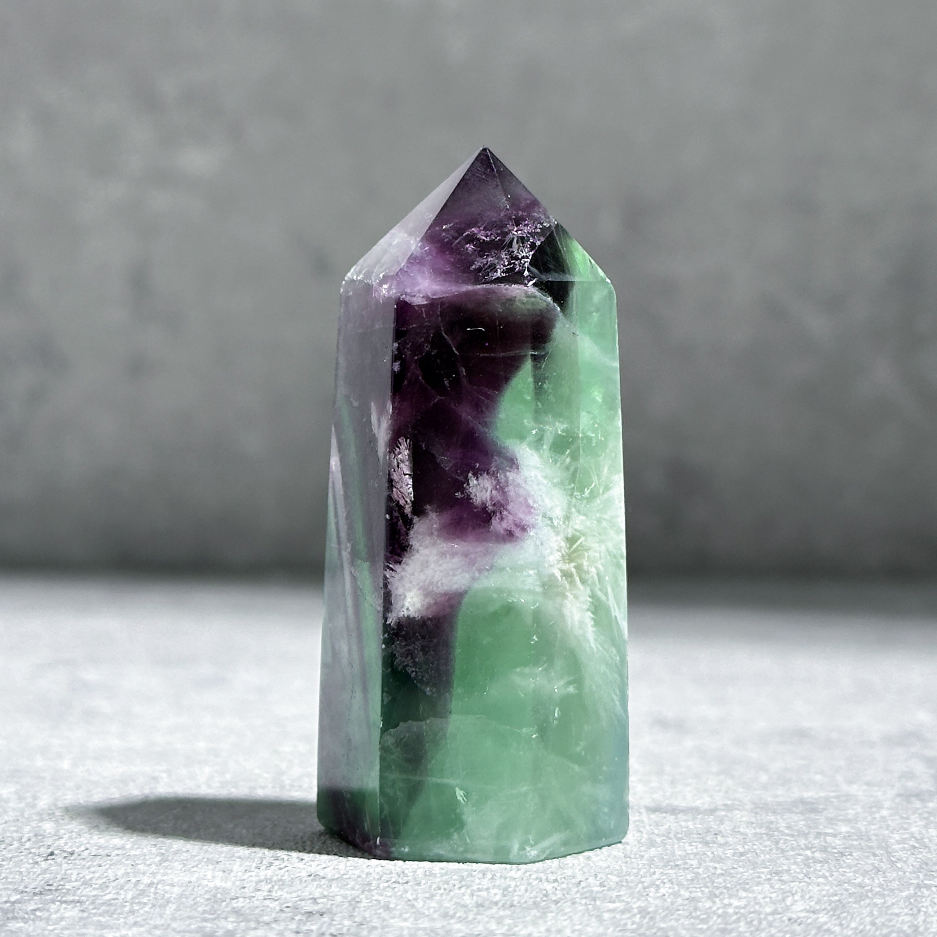 エンジェルフェザーフローライトタワー型 83◇ Angel Feather Fluorite