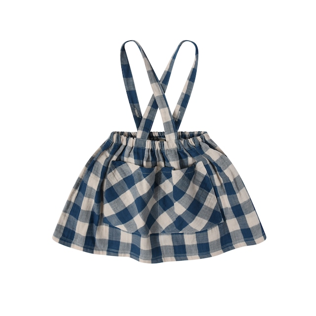 organic zoo(オーガニックズー) ／ pottery gingham crossback Skirt