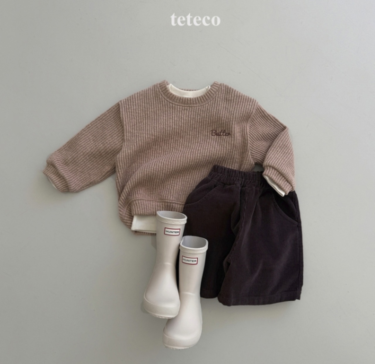 【取寄】teteco ニットMTM｜秋服｜韓国子供服｜ 26/AT