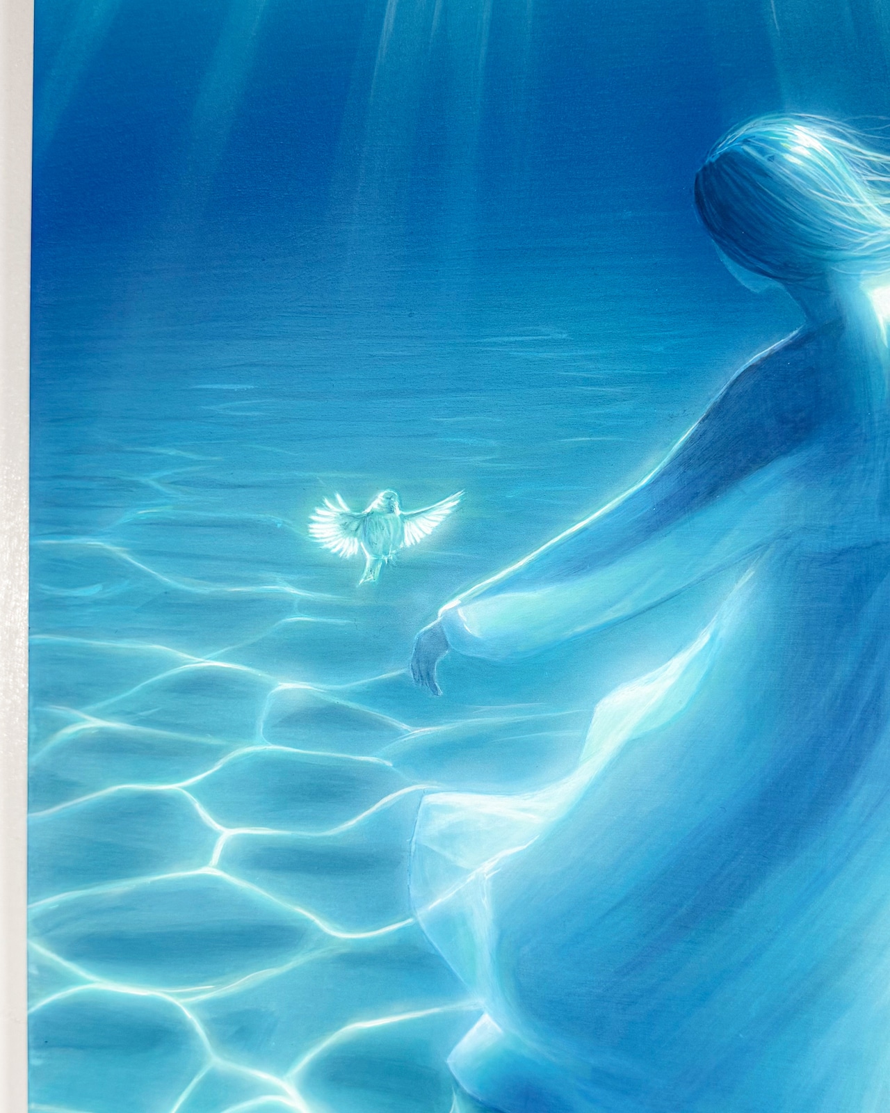 【原画】"Dance with Blue"