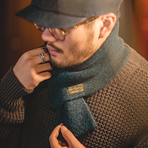 Solid Color Compact Scarf / ソリッド カラー コンパクト スカーフ マフラー