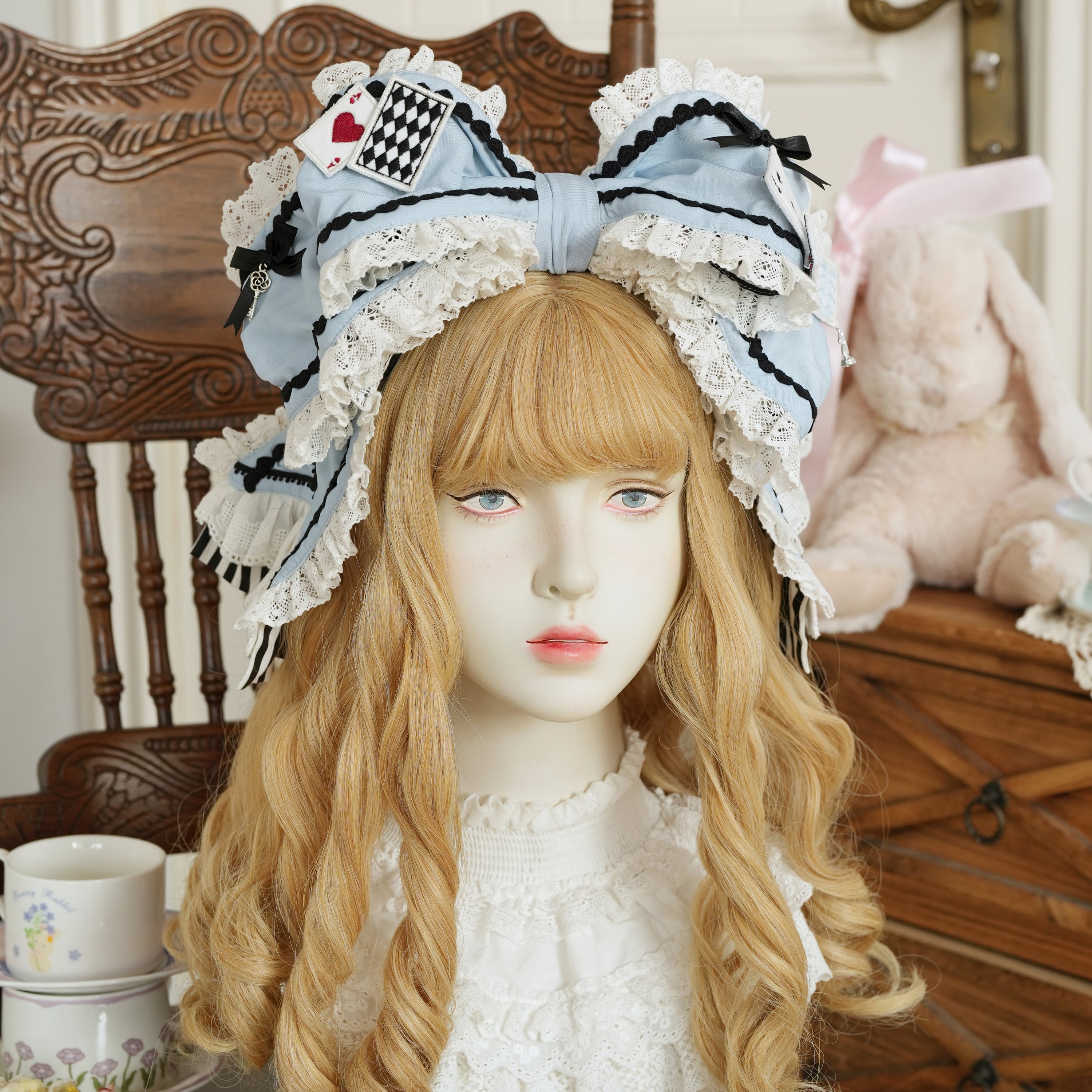 星箱Works ストロベリーバスケット カチューシャ＋ブローチ 星箱works ストロベリーバスケットカチューシャ＋ブローチ