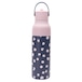 Sports Water Bottle 500ml - Indigo & Pink spots