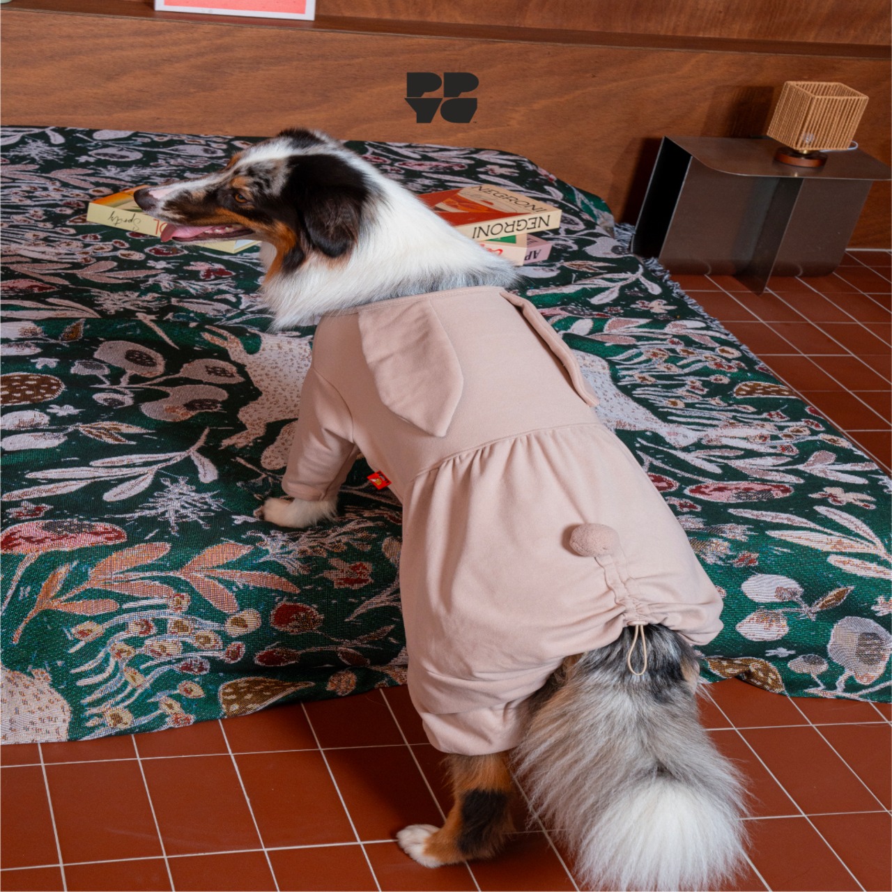 【puppygallery公式】    Cozy bunny all-in-one   2XL-3.5XL