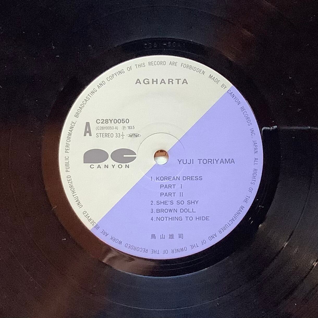 鳥山雄司 / YUJI TORIYAMA | Plastic Soul Records