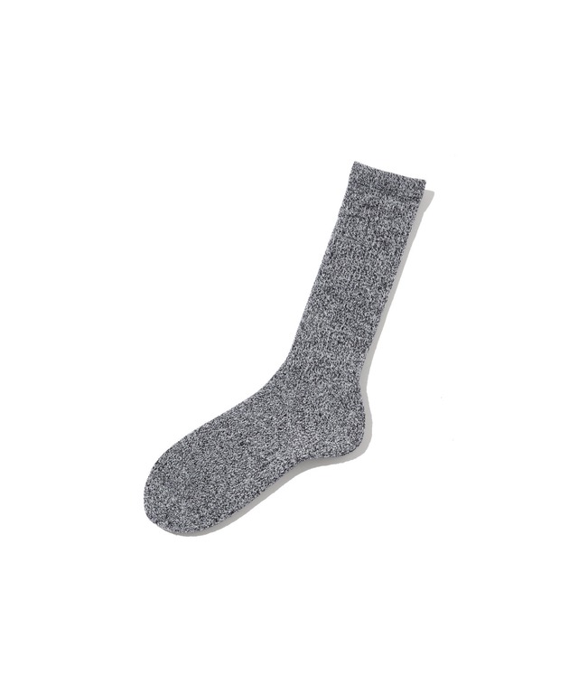 UNUSED / UH0638 PILE SOCKS(BLACK×WHITE)