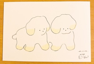 page2 こいぬの原画ーsold outー