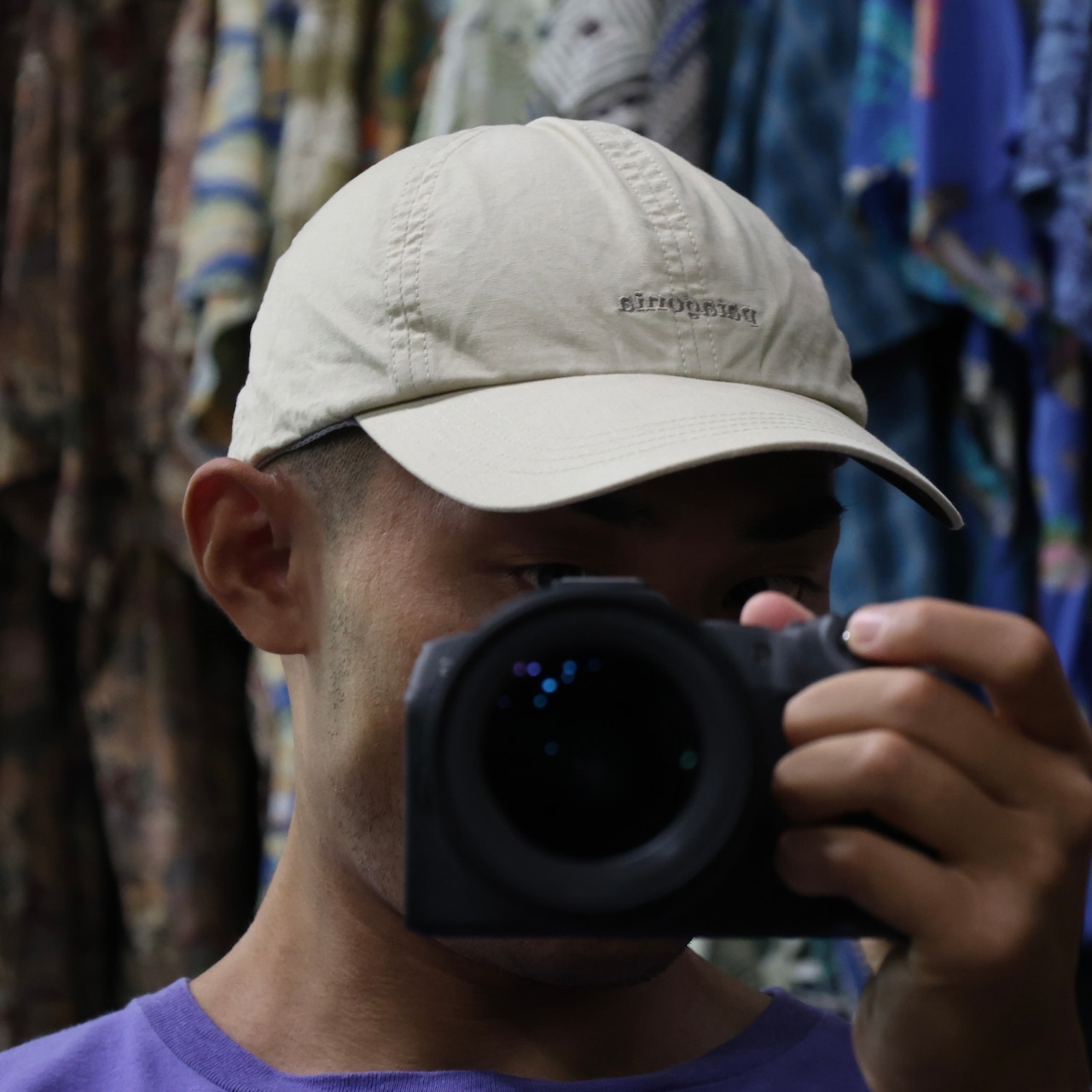 極美品 M 07年 Logo Hat Patagonia パタゴニア ロゴハット キャップ