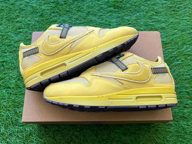 NIKE × TRAVIS SCOTT AIR MAX 1 CACT.US GOLD DO9392-700 26.5cm 39429