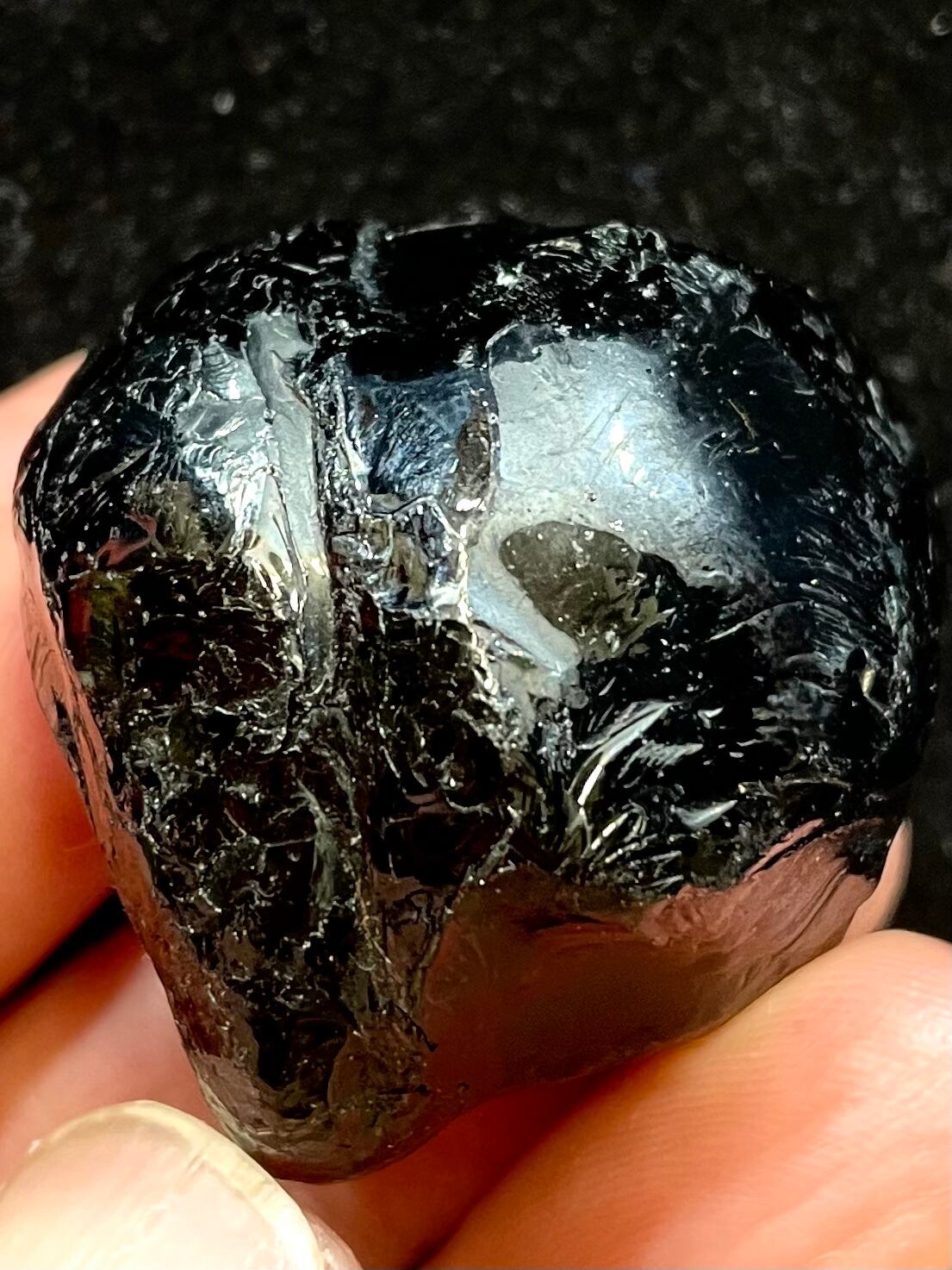 4) 調和のエナジー・超「ブラック・トルマリン」ケブラ・リーザ(中型)