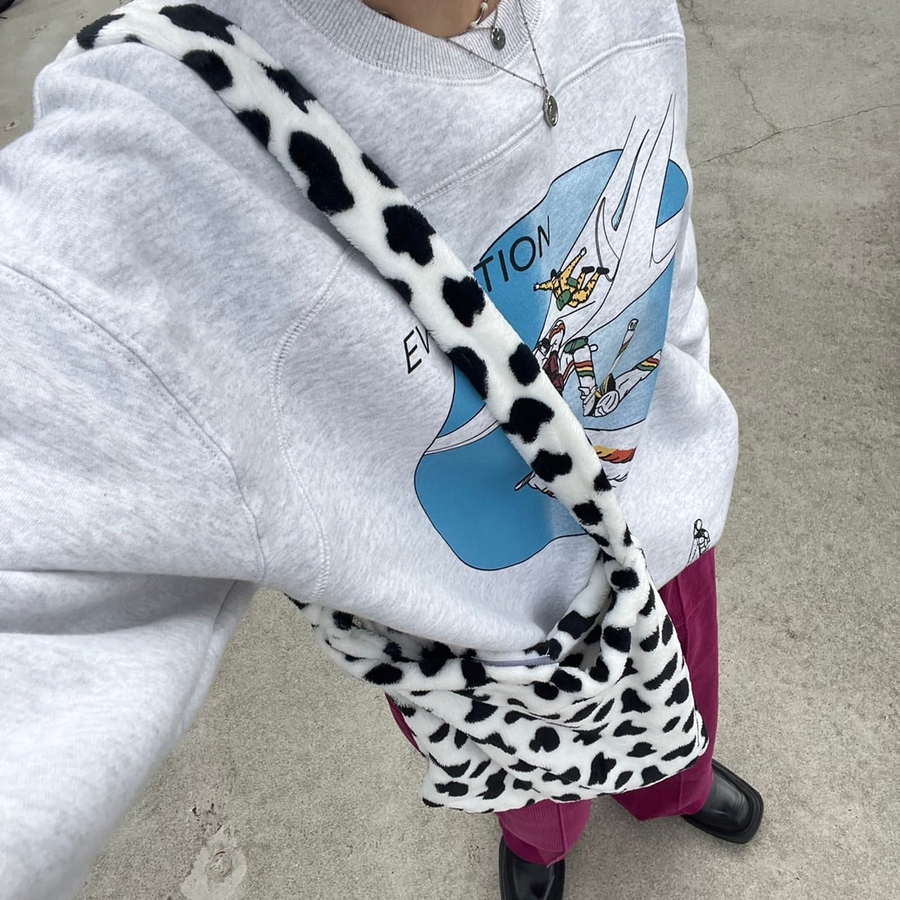 ダルメシアン柄バッグ_LN01569 | lanan(ラナン)