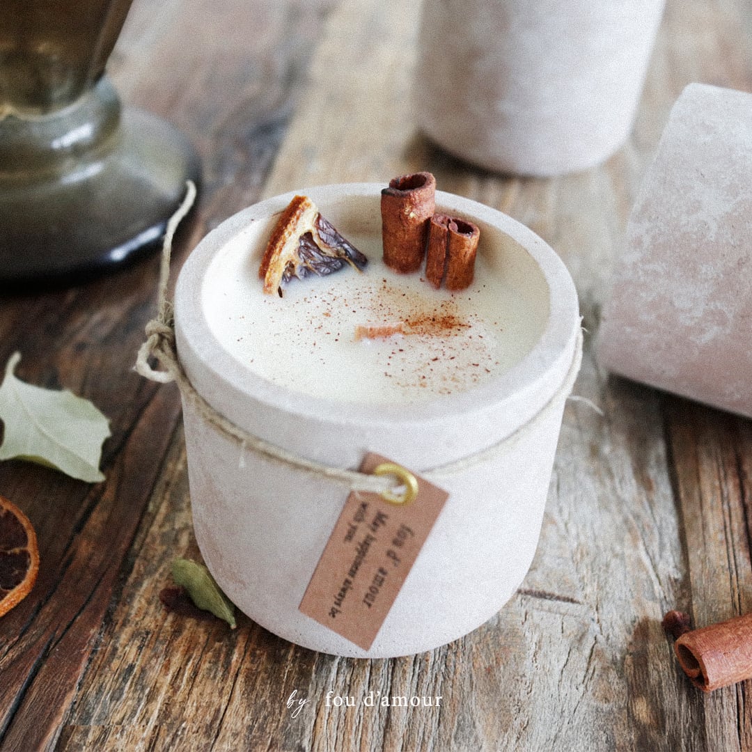 happiness】ボタニカルソイキャンドル | fou d'amour オンラインストア