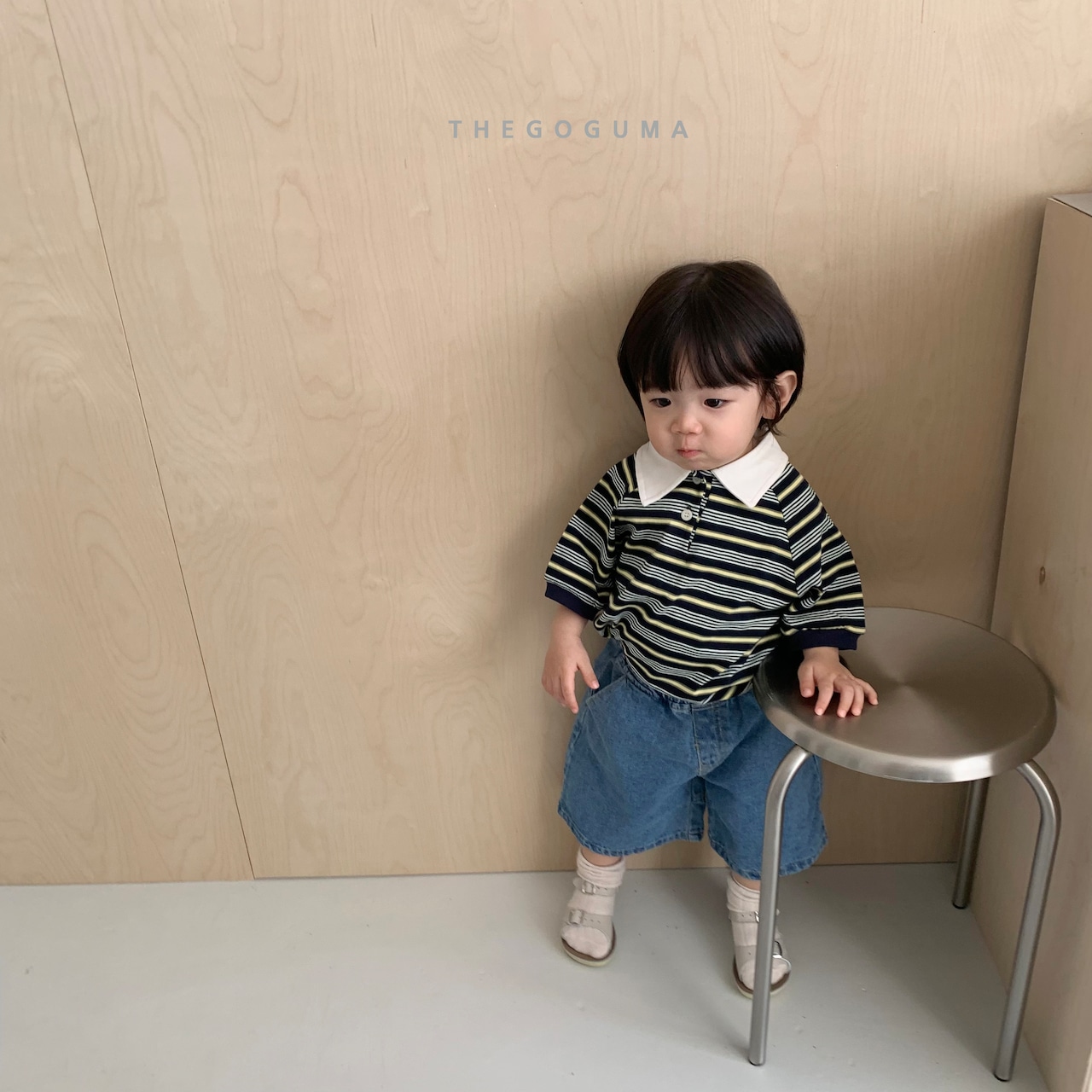 THE GOGUMA 26/SM スティッチデニムパンツ