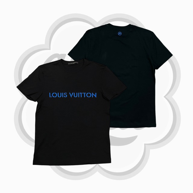 LOUIS VUITTON FRAGMENT TEE BLACK XS 100KA2171