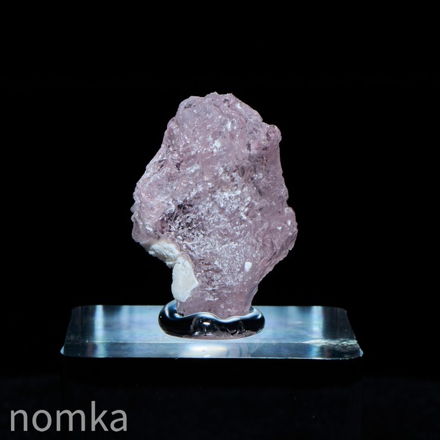 ローズクォーツAA ミニ原石台付(ブラジル産) 3.7g ngem-0069