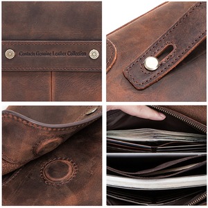 Crazy Horse Leather Clutch Bag / 本革 クレイジーホース レザー クラッチ バッグ