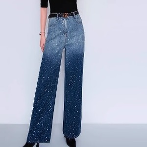 bijou studs denim　＜p1683＞