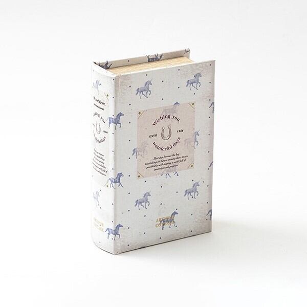 【雑貨・インテリア】ブックボックス ホワイト/S