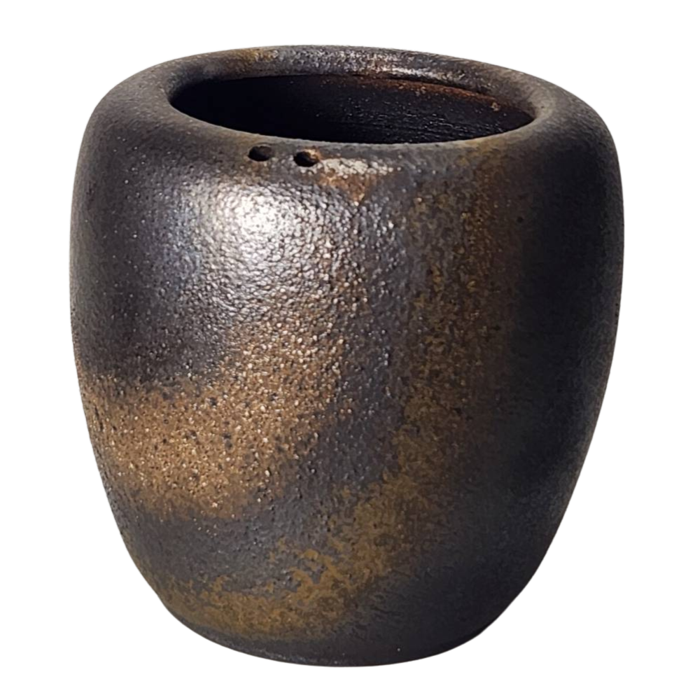 信楽焼 火鉢 大型 胴径39cm 灰付 L265