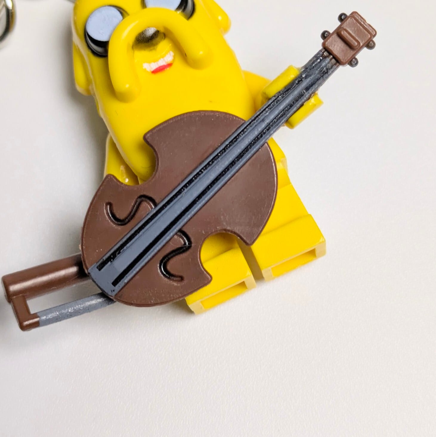 ☆ブロックフィギュアキーホルダー☆【 アドベンチャータイム  (Adveuture Time) 】ジェイク〚アメリカン雑貨 アメトイ〛