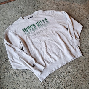 "INVER HILLS" カレッジプリントスウェット used [302070]