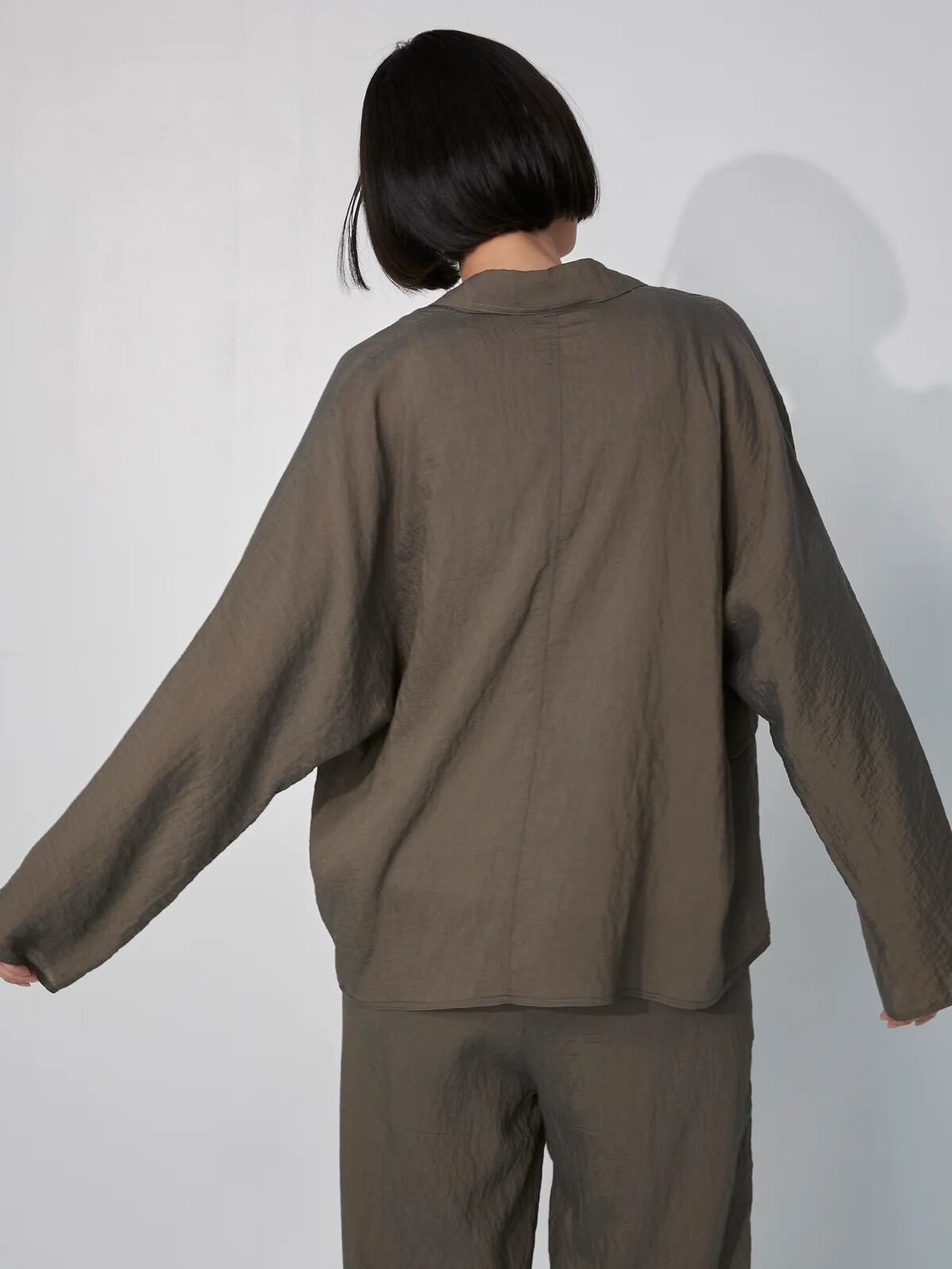 TICCA完売カラーセルロースシルクジャケットTBEA-122¥29,700 セルロースシルクジャケット/TBEA-122