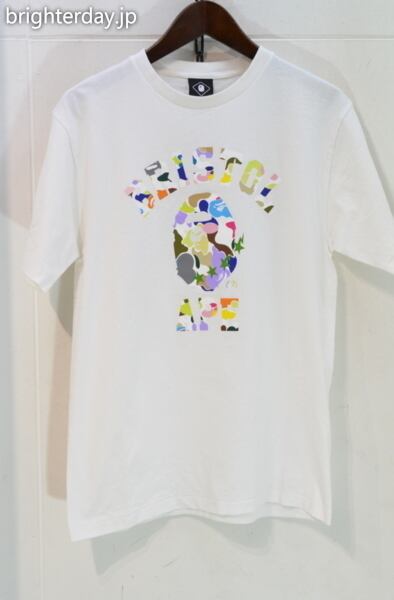 F.C.Real Bristol/FCRB×BAPE半袖Tシャツ ホワイト