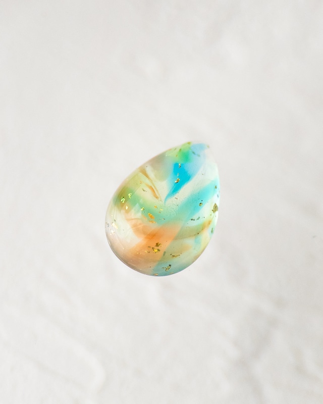 ペアシェイプカボション 14×10mm #74【硝子の宝石】