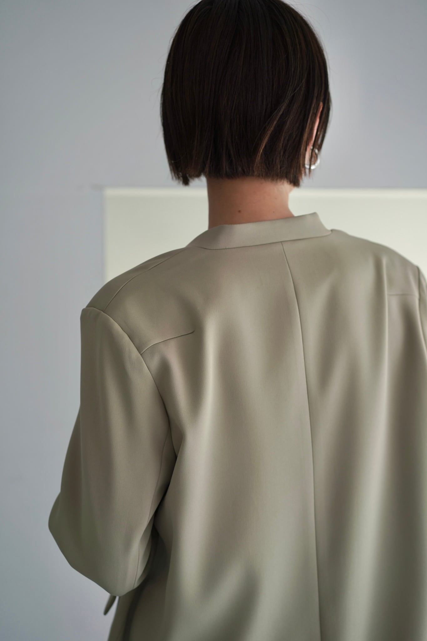 louren notched collar jacket ノッチドカラージャケット Pistacchio