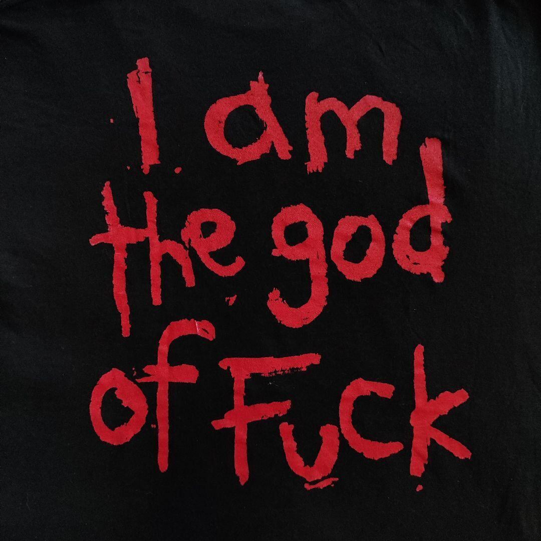 マリリンマンソン Tシャツ I am the god of fuck
