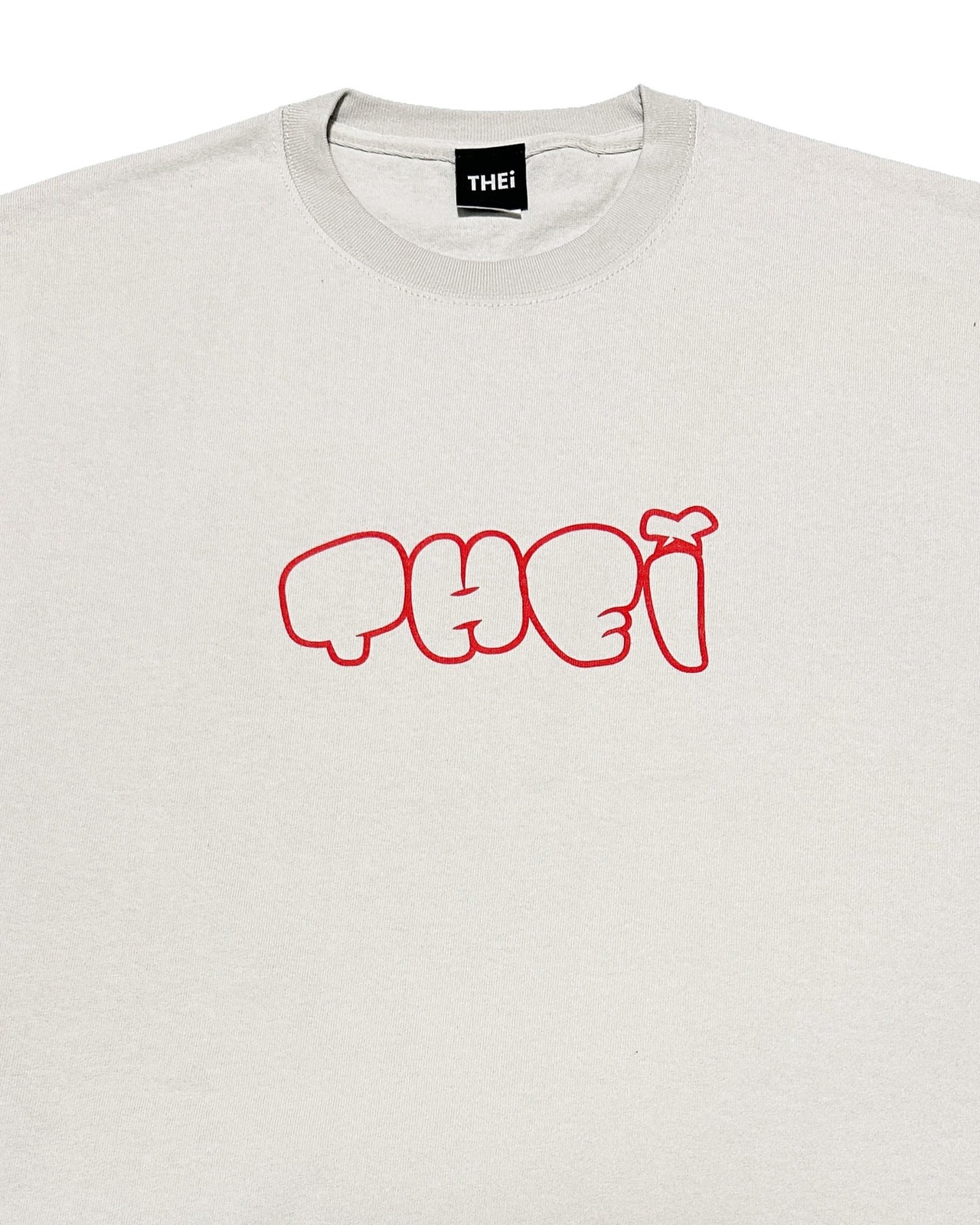 BUBBLE MAGNUM WEIGHT BIG SILHOUETTE T-SHIRT - FROST GRAY