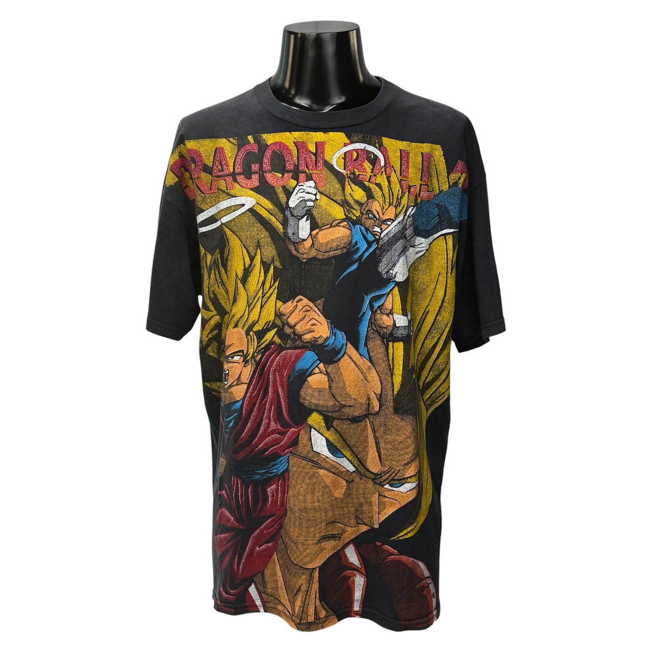 【DRAGON BALL Z】ドラゴンボールZ "GOKU & VEGETA" 90's Vintage Tシャツ PEYOTE