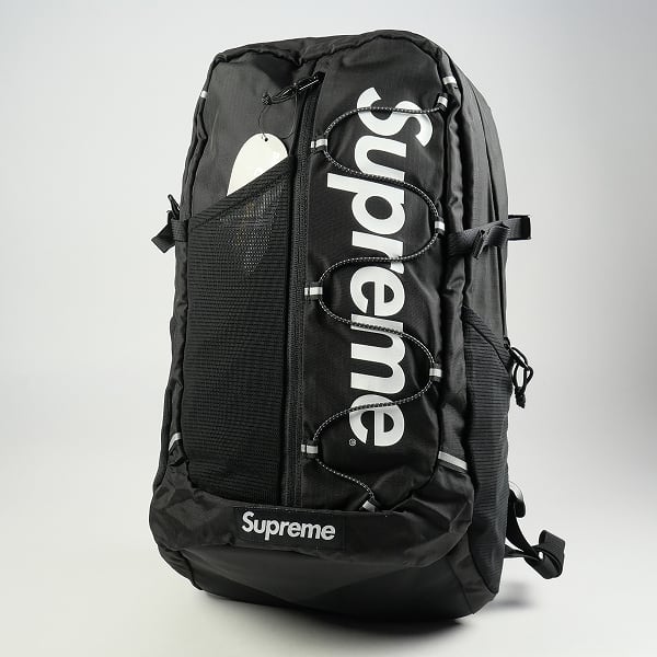 supreme 17ss backpack 黒
