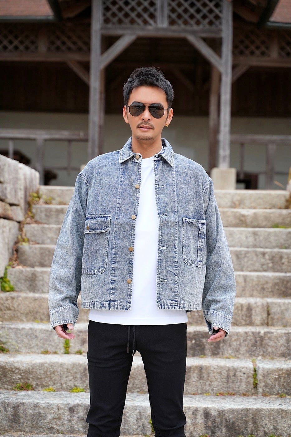 LOUNIE新品⭐️洗える❗️フォルムジップブルゾンオーガンジーバルーンジャケット CYAN TOKYO（シアントーキョー） ラウンド ギャザー ドルマン ブルゾン