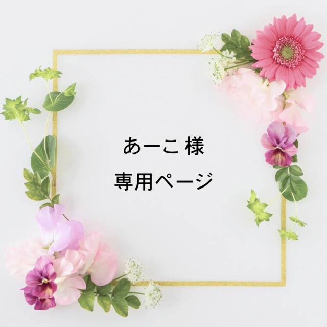 nanami様専用ページ