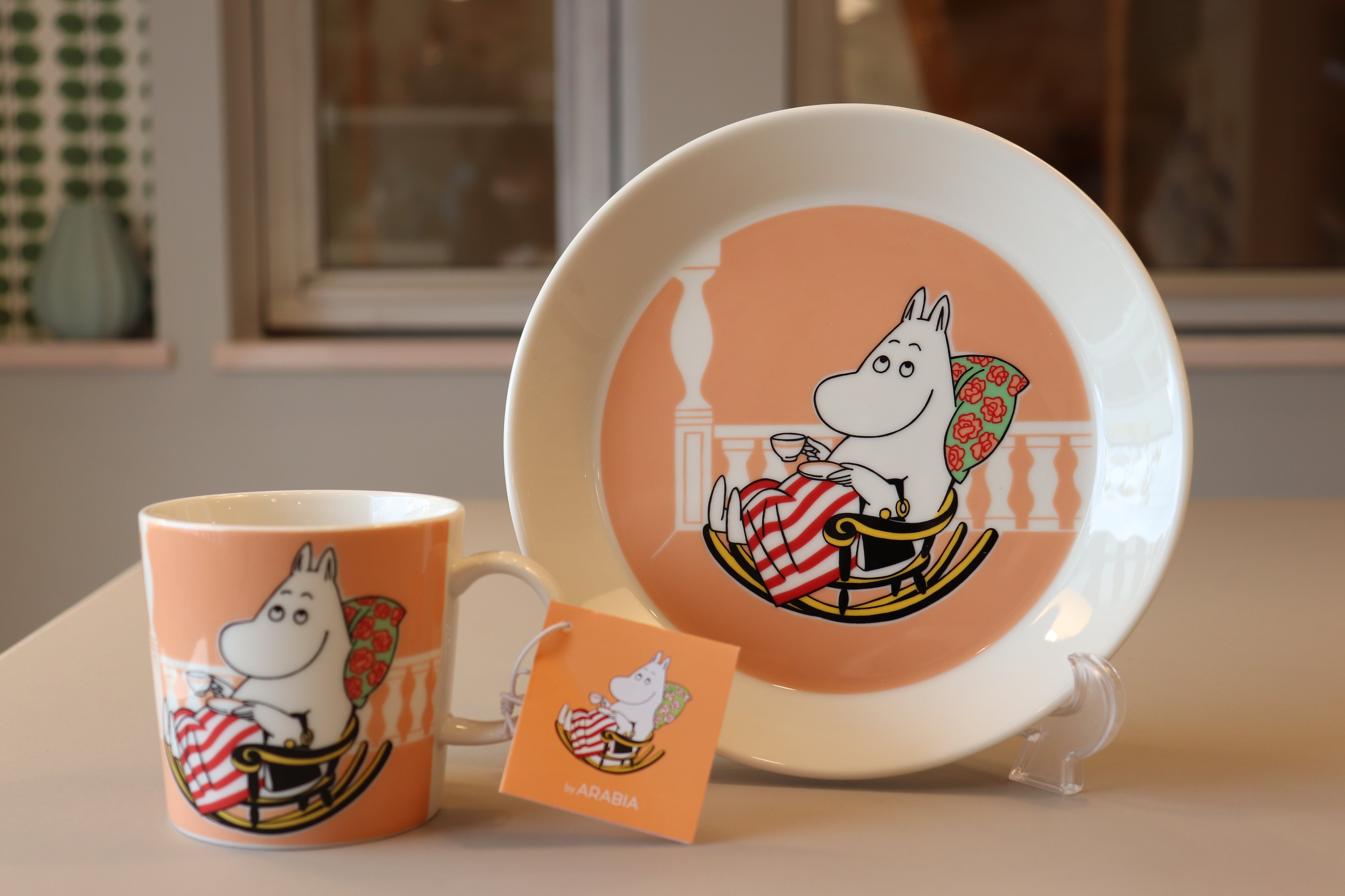 ARABIA ムーミン プレート19㎝ ムーミンママ マーマレード | Linnel