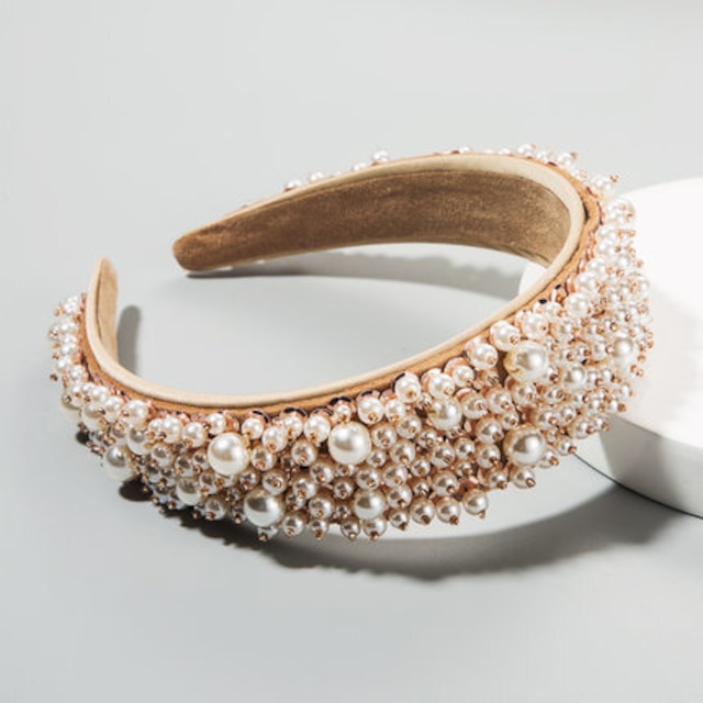 pearl bijou hair band