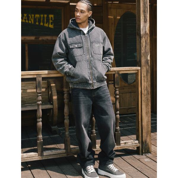 Front pocket design jacket P276