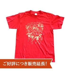 激弾BKYU35+1公演 オリジナルTシャツ（パレード・赤）