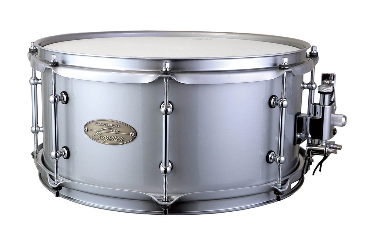 CANOPUS Mangan Steel Session Superior Snare Drum 14