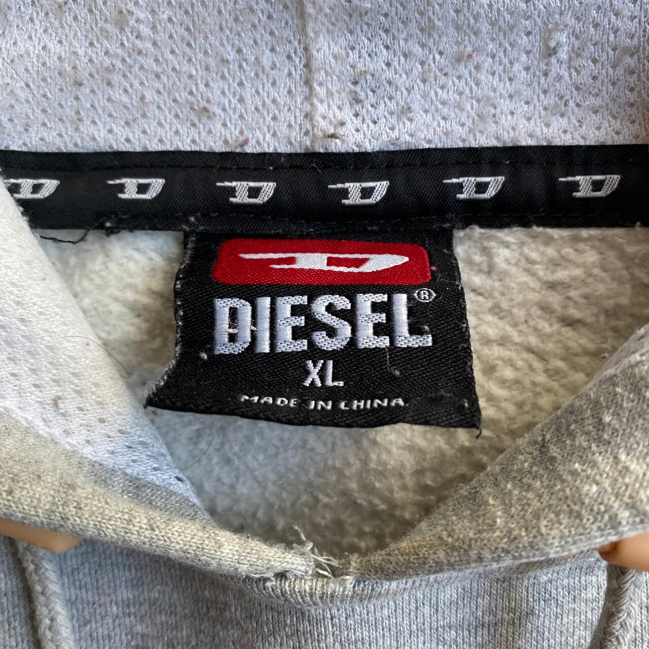 90年代 DIESEL ディーゼル プルオーバー スウェットパーカー メンズXL