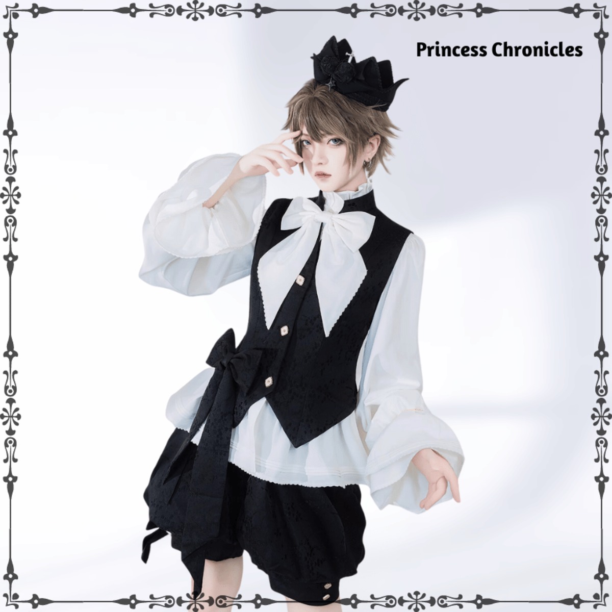 アトリエボズ【ローランドジャケット】皇子 少年装 ゴスロリ ロリィタ ハロウィン アトリエボズ【ローランドジャケット】皇子 少年装 ゴスロリ ロリィタ