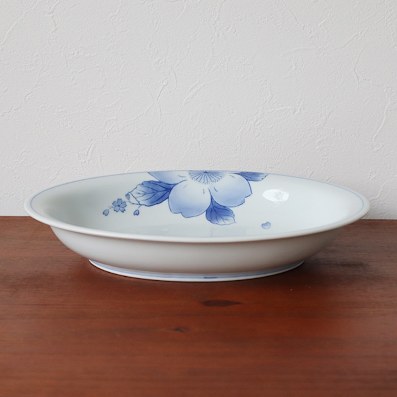 有田焼　花水木　パスタ皿　13-041