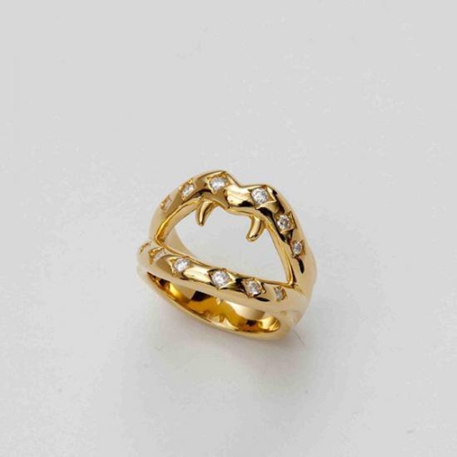 Fang Ring Gold