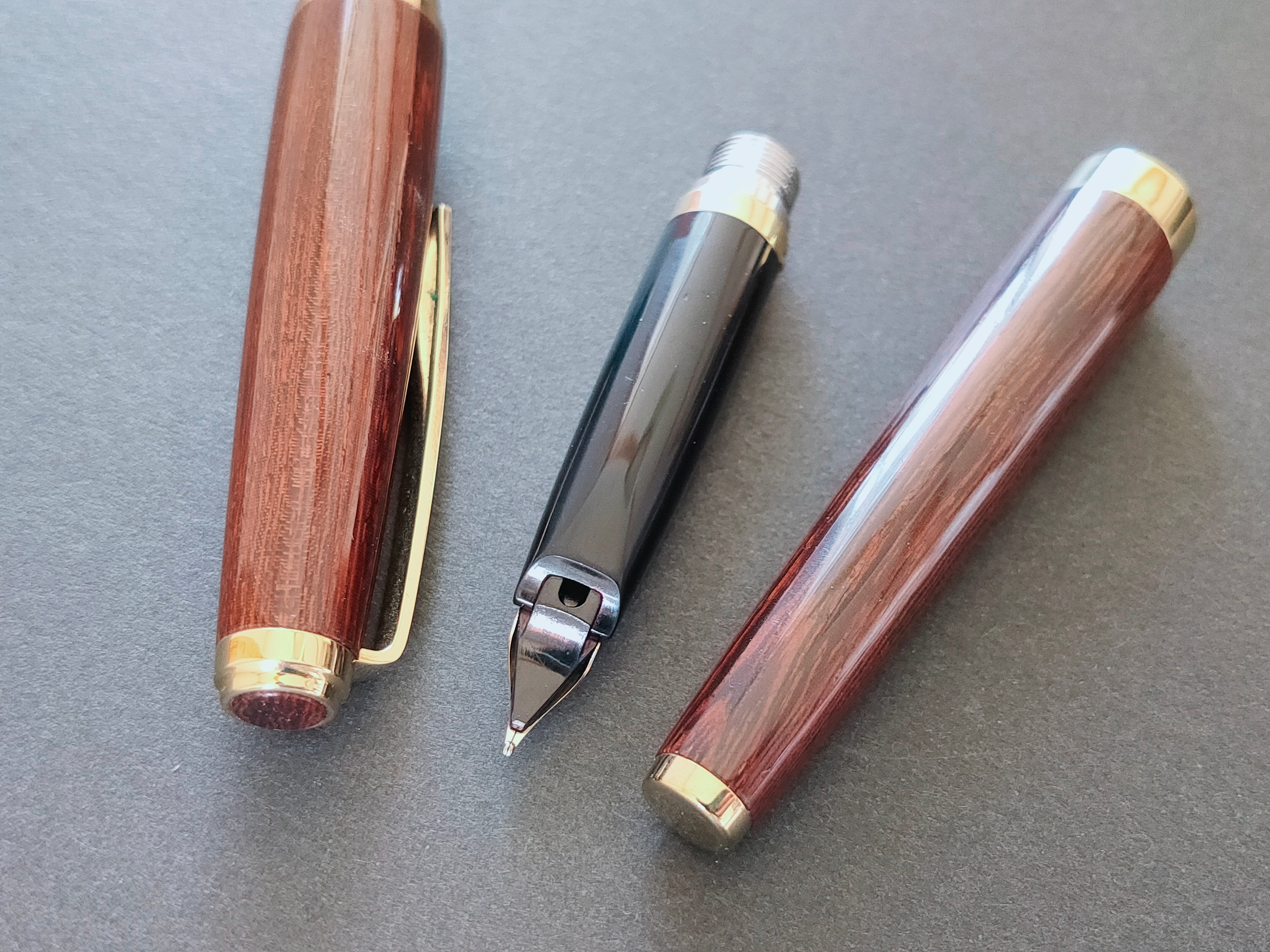 ね*が様 sailor 18k 世界の銘木シリーズ万年筆　レトロ dd508367b42a10ff0958bfe95e9065