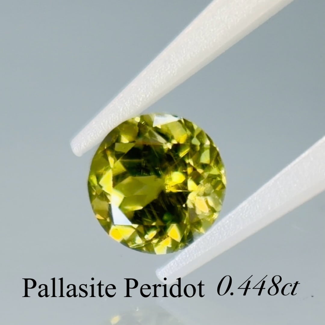 稀少石】天然パラサイトペリドット 0.448ct 鑑別書付き | Jewelry eclat