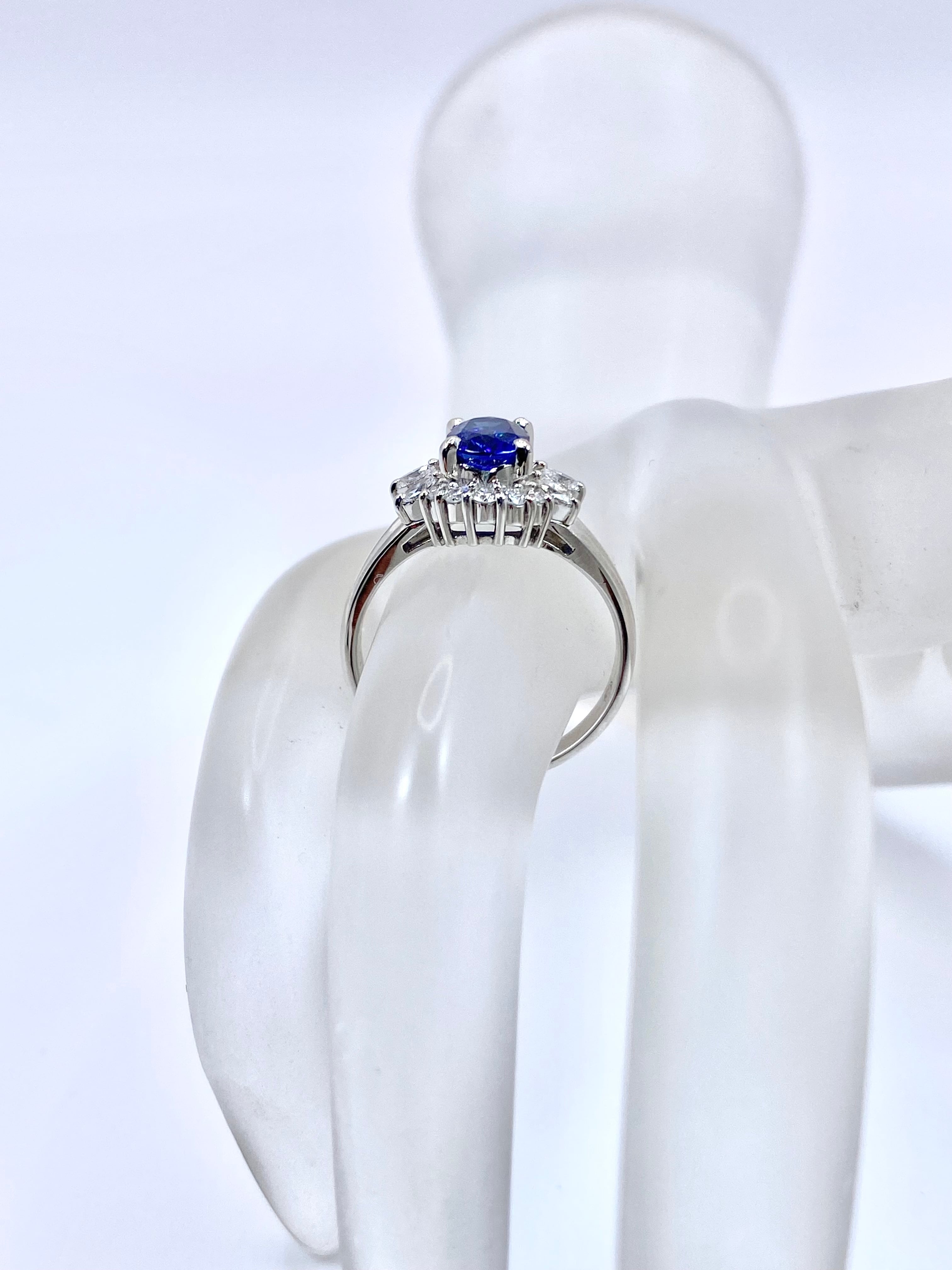 takako天然サファイア3.07ct　ダイアモンド1.89ct takako天然サファイア3.07ct ダイアモンド1.89ct 天然サファイア 1.82