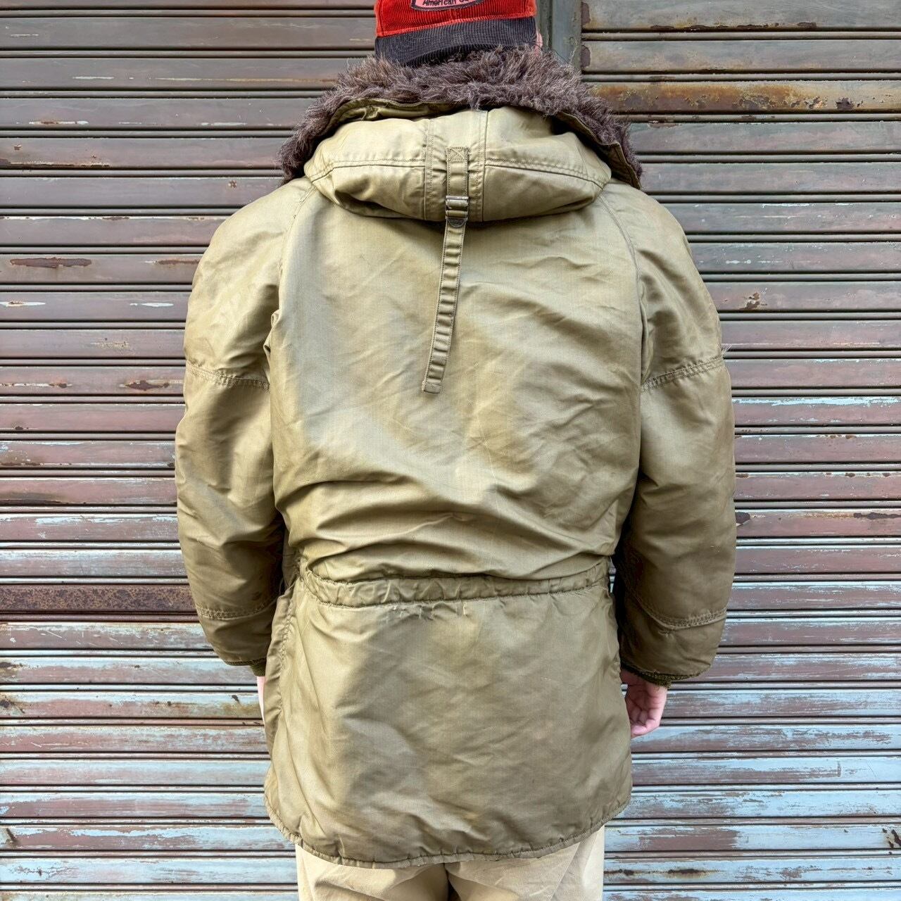 40s 陸軍航空隊 米軍実物 USAF オリジナル N-3 パーカー フライト